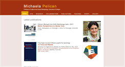 Desktop Screenshot of michaela-pelican.com